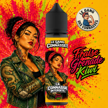 La Connasse Interdite 50 ml – Le Gang des Connasses - Klops e-liquide  -   - 19,90 €
