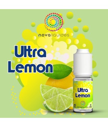 Nova Ultra Lemon fabriqué par NOVA Liquides de E-liquides