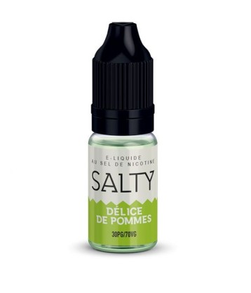 Délice de Pommes Salty fabriqué par Savourea de E-liquides aux sels de nicotine