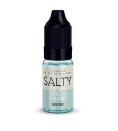Menthe Polaire Salty fabriqué par Savourea de E-liquides aux sels de nicotine