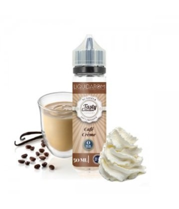 Café Crème 50ml Tasty Liquidarom fabriqué par Liquidarom de Déstockage e-liquide