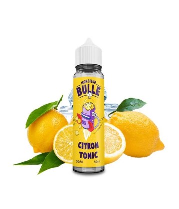 Citron Tonic Monsieur Bulle Liquideo fabriqué par Liquideo de Liquideo