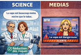 Étude ANSES sur la cigarette électronique : ce que les médias ne disent pas