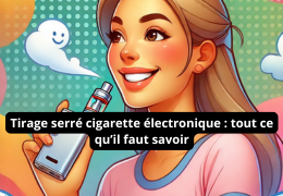 Tirage serré cigarette électronique : tout ce qu’il faut savoir